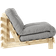 Karup Design Roots 90 Grey Sofa 200cm