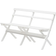Hillerstorp Torpet 2-seater - White Outdoor Sofa