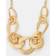Accessorize Chunky Link Necklace Metallics - Gold