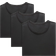Lululemon Organic Cotton Classic-Fit T-Shirt 3er-Pack - Black