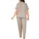 Shein Plus Size Casual Loose Flounced Short Sleeve Top And Pants Set