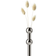 Stoff Nail Vase 10cm