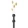 Stoff Nagel Black Vase 10cm