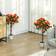 OutSunny 2 Pack 90cm Rose Tree Artificial Plant 2pcs