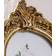 Shein 1pc Vintage European Style Gold Curved Frame Decorative Photo Frame Gold Photo Frame