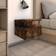 vidaXL 815313 Smoked Oak Bedside Table 31x40cm 2pcs