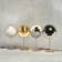 GUBI Multi-Lite Chrome/Black Table Lamp 50cm
