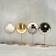 GUBI Multi-Lite Black/Brass Table Lamp 50cm