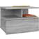 vidaXL 815315 Gray Sonoma Oak Bedside Table 31x40cm 2pcs