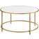 Vasagle Round LCT091A10 White/Gold Coffee Table 84cm