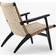 Carl Hansen & Søn CH25 Loungestol 73cm