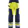 Blåkläder 1568 Hi-Vis Craftsman Trousers - Yellow/Navy Blue