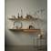 Maze Interior Pythagoras Oak Wall Shelf 80cm