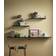 Maze Interior Pythagoras Black Wall Shelf 80cm