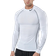 Nike Pro Dri Fit Men's Tight Fit Long Sleeve Top - White/Black