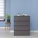 SECONIQUE Malvern Grey Chest of Drawer 80x100cm