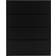 SECONIQUE Malvern Black Chest of Drawer 80x100cm
