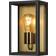 Konstsmide Carpi Black/Brass Wall light