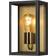 Konstsmide Carpi Black/Brass Wall light