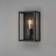 Konstsmide Carpi Black Wall light
