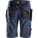 Snickers Workwear 6904 FlexiWork Work Shorts+ Holster Pockets - Navy/Black