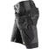 Snickers Workwear 6904 FlexiWork Work Shorts+ Holster Pockets - Steel Grey/Black