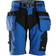 Snickers Workwear 6904 FlexiWork Work Shorts+ Holster Pockets - True Blue/Black