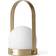 Audo Copenhagen Carrie Brushed Brass/White Table Lamp 24.5cm
