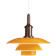 Louis Poulsen PH 3½-3 Yellow Pendant Lamp ∅ 33cm
