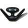Essem Design Mama Black Structure Coat Hook 10.5cm