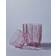 Kosta Boda Crackle Pink Candle Holder