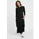 PixieGirl Petite Jersey Long Sleeve T-Shirt Dress - Black