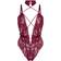 Hunkemöller Private Brandy Body Open Crotch - Red