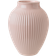Knabstrup Keramik Fluted Ripple Rose Vase 27cm
