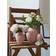 Knabstrup Keramik Fluted Ripple Rose Vase 27cm