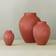 Knabstrup Keramik Fluted Coral Vase 27cm