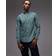 Tommy Hilfiger Grøn Skjorte Med Striber I Poplin - Grøn