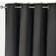 OHS Piped Edge Velvet Curtains Thermal Eyelet Blackout 90 x 90 in