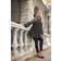 Yours Spot Print Pleated Blouse Women - Black