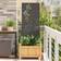 vidaXL Garden Privacy Screen Black 50 x 140 cm
