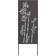 vidaXL Garden Privacy Screen Black 50 x 140 cm