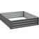 OutSunny Havebed Plantekasse Med Stålhus 120 x 120 x 30 cm Højbed