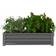 OutSunny Havebed Plantekasse Med Stålhus 120 x 120 x 30 cm Højbed