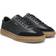 BOSS Sneaker Low Kieran Kornet Læder - Antracit/Sort
