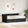 vidaXL Day Grey 90 x 200 cm Engineered Wood Frame Bed
