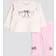 River Island Baby Girls Pink Bow Peplum Sweat Set - Pink