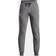 Under Armour Rival Fleece Joggers - Castlerock Light Heather/White