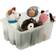 Plast1 Brick white Storage Box 13L