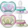 Philips Avent Ultra Air Soother 0-6m 2-pack Green/Purple