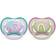 Philips Avent Ultra Air Soother 0-6m 2-pack Green/Purple